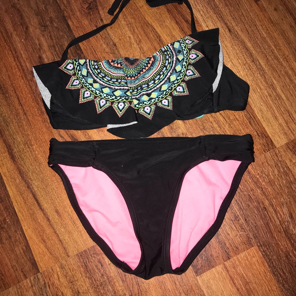 Two piece swim suits